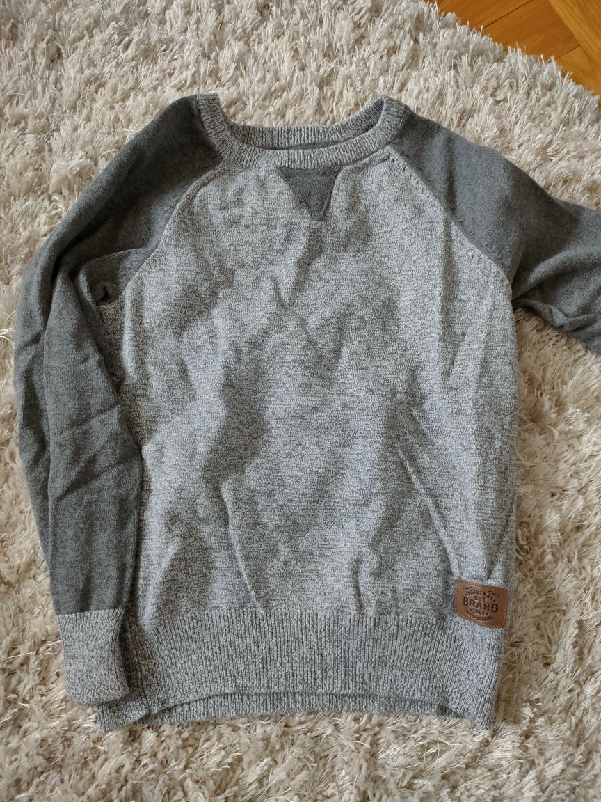 2szt koszule, polówka, sweter dla chłopca r. 116