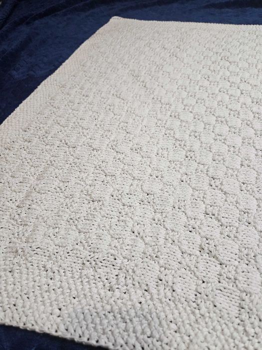 Koc kocyk bawełniany ręcznie robiony