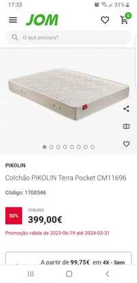 Colchão pikolin terra