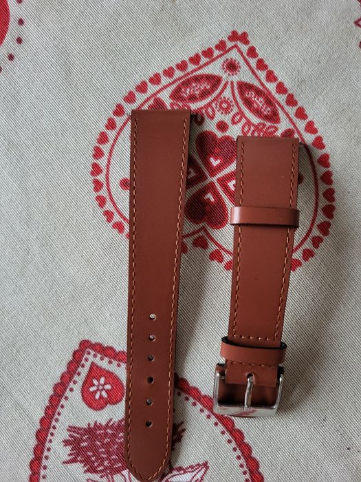 Pasek do zegarka skórzany 20 mm Genuine Leather