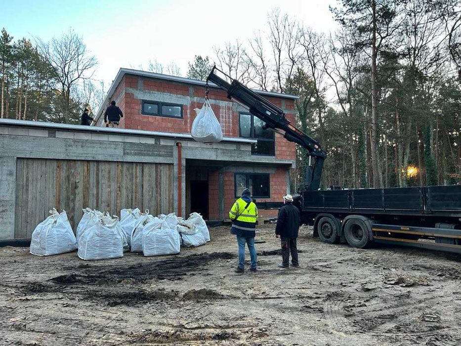 Kruszywo betonowe/naturalne, big-bag, żwir 8-16/16-32, budowa drogi