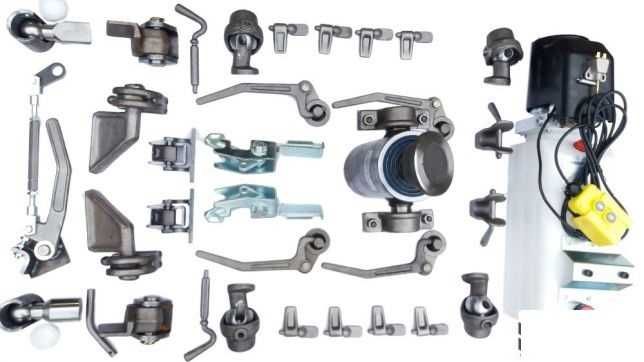 ZAWIAS WYWROTU KPL  na tył przyczepa wywrotka , kiper