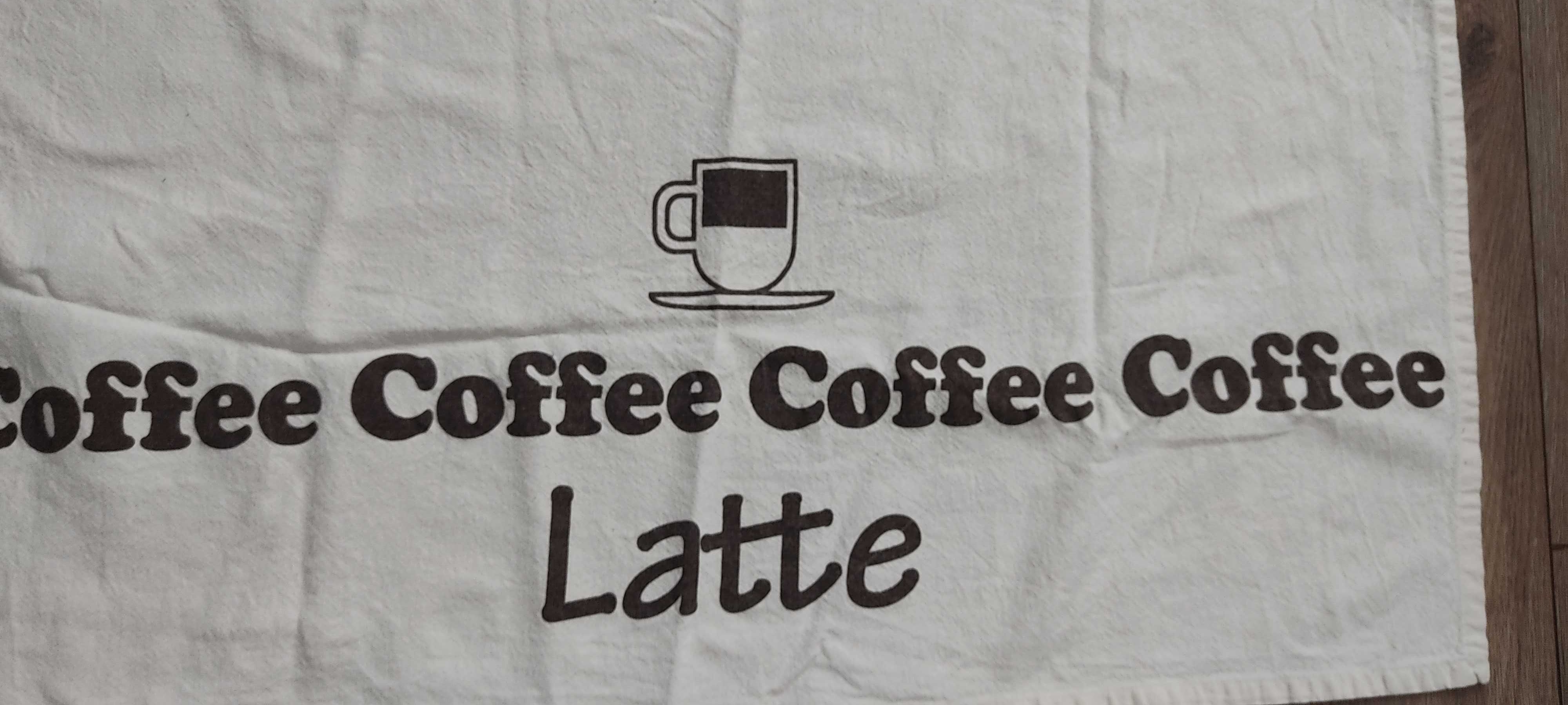 Obrusik na stoliczek coffee late kawa obrus nakrycie stół