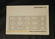 OPEL KADETT • Instrukcja obsługi