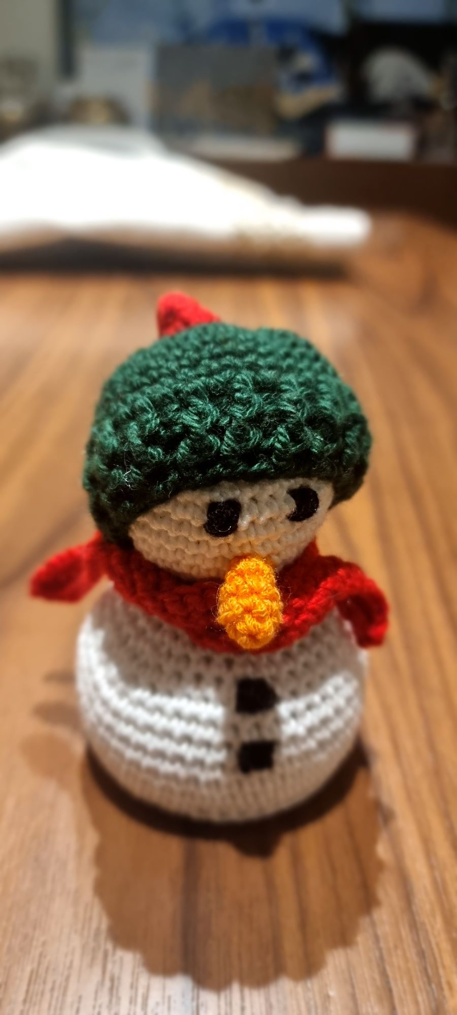 AMIGURUMI, Boneco de neve