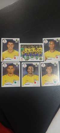 Cromos Seleção Brasileira, Mundial 2018 Russia