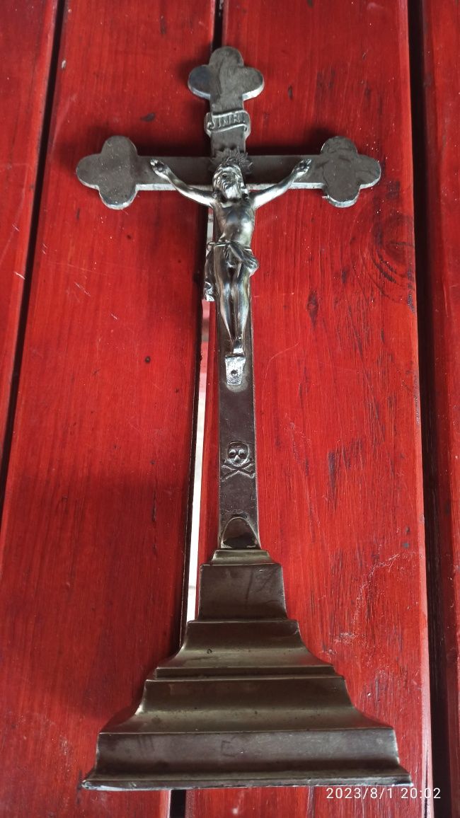 Stary antyk krzyż krucyfiks