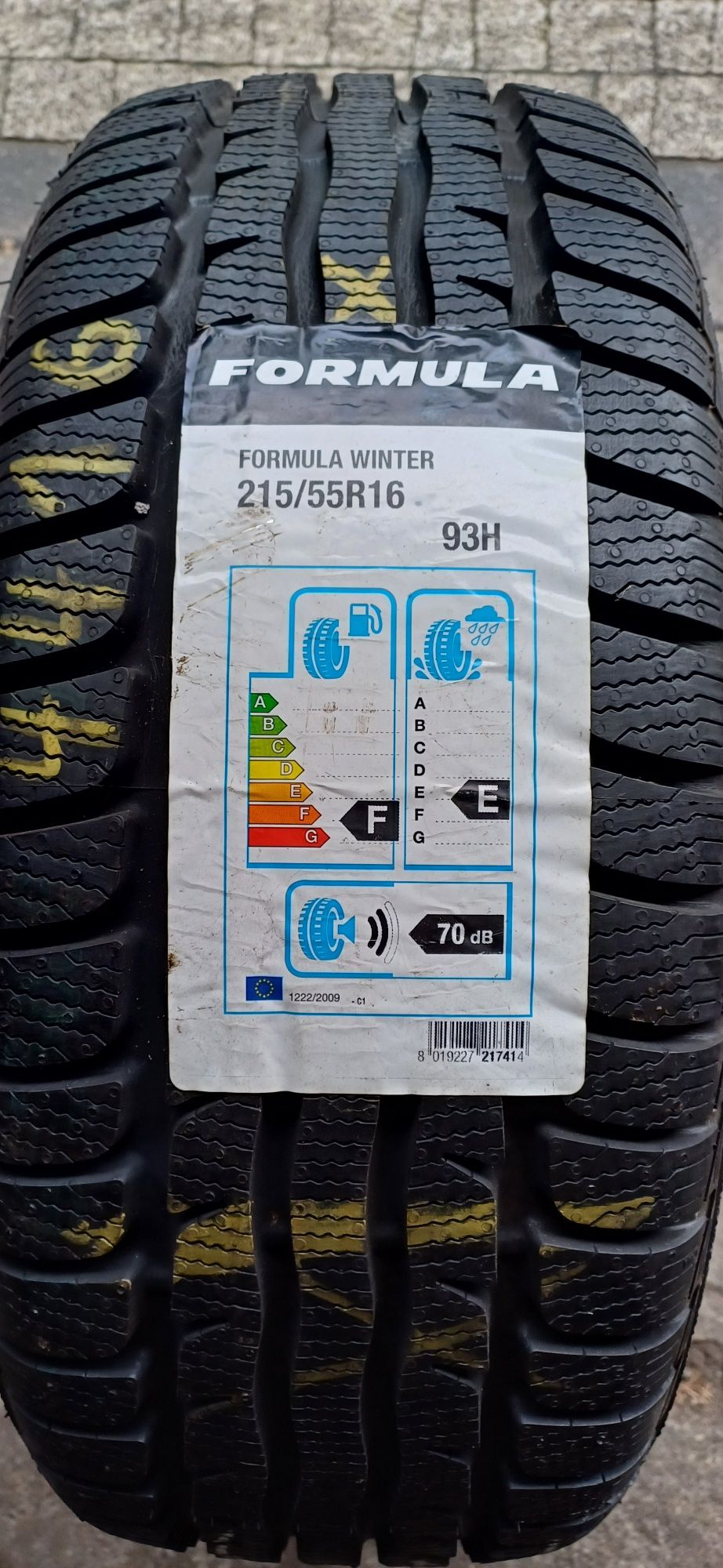 FORMULA 215/55R16 93H , pojedyńcza nie używana opona zimowa.