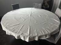 Toalha de mesa redonda