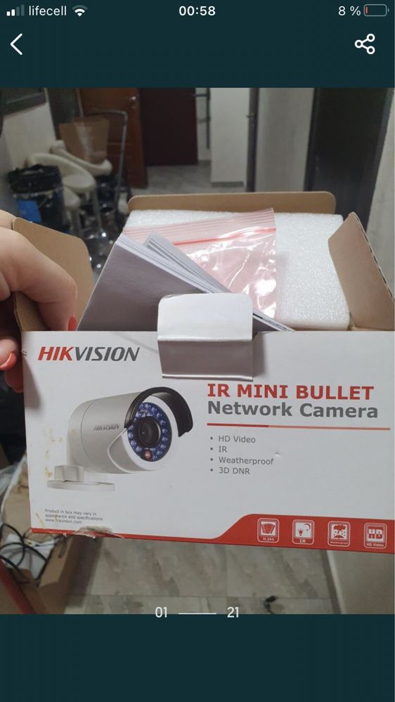 Камера ip Hikvision DS-2CD2020-i