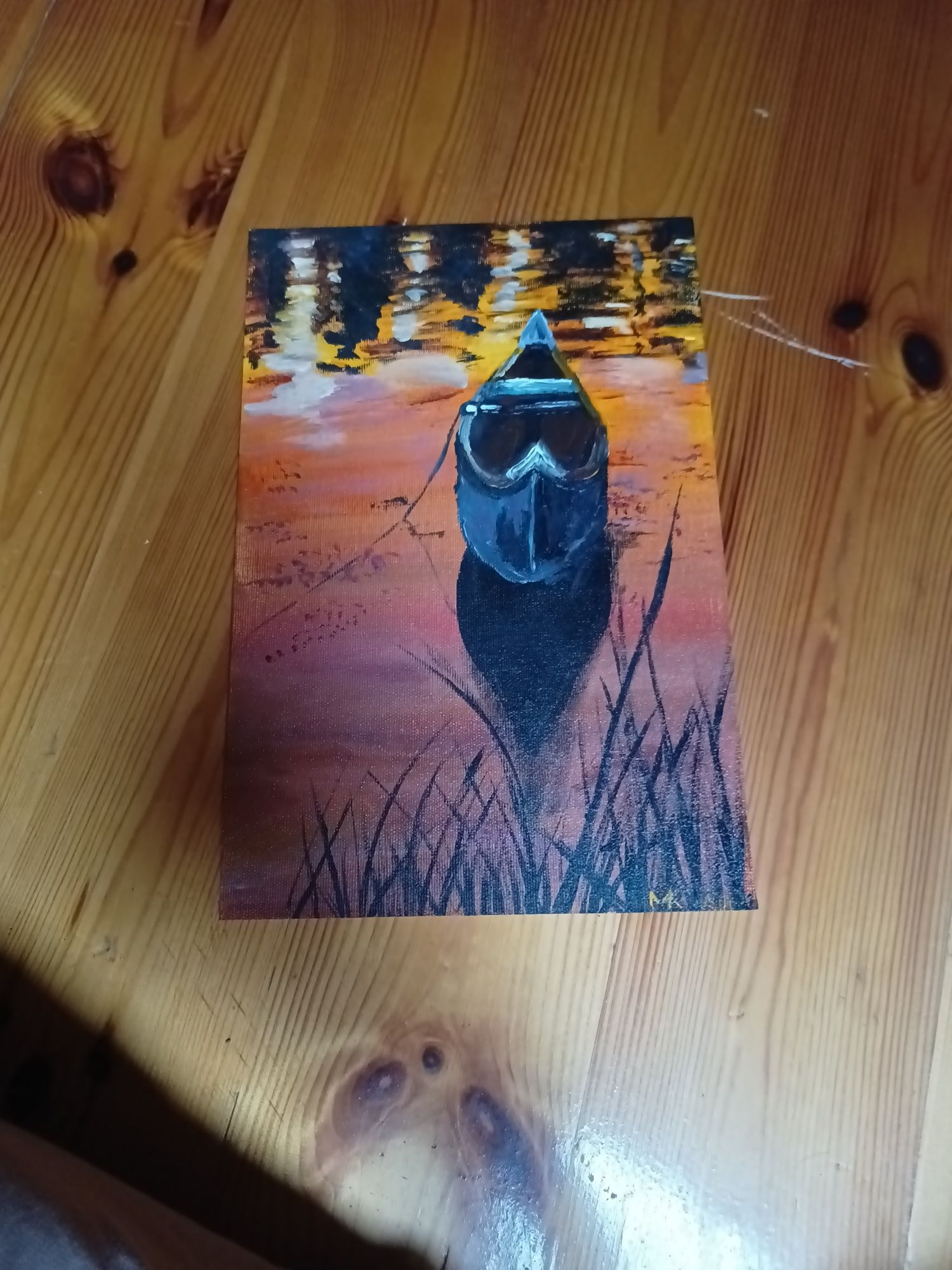 Obraz "Łódka" 20x30cm