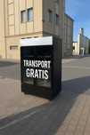 Witryna chłdonicza 120 cm czarna | TRANSPORT GRATIS! +  Gwrancja