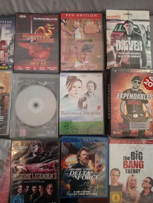 Różne płyty w obcych językach