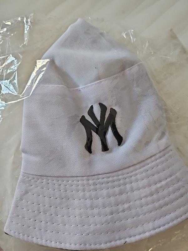 Панама Капелюх NY New York Yankees (Йорк Янкіз) двостороння чорна біла