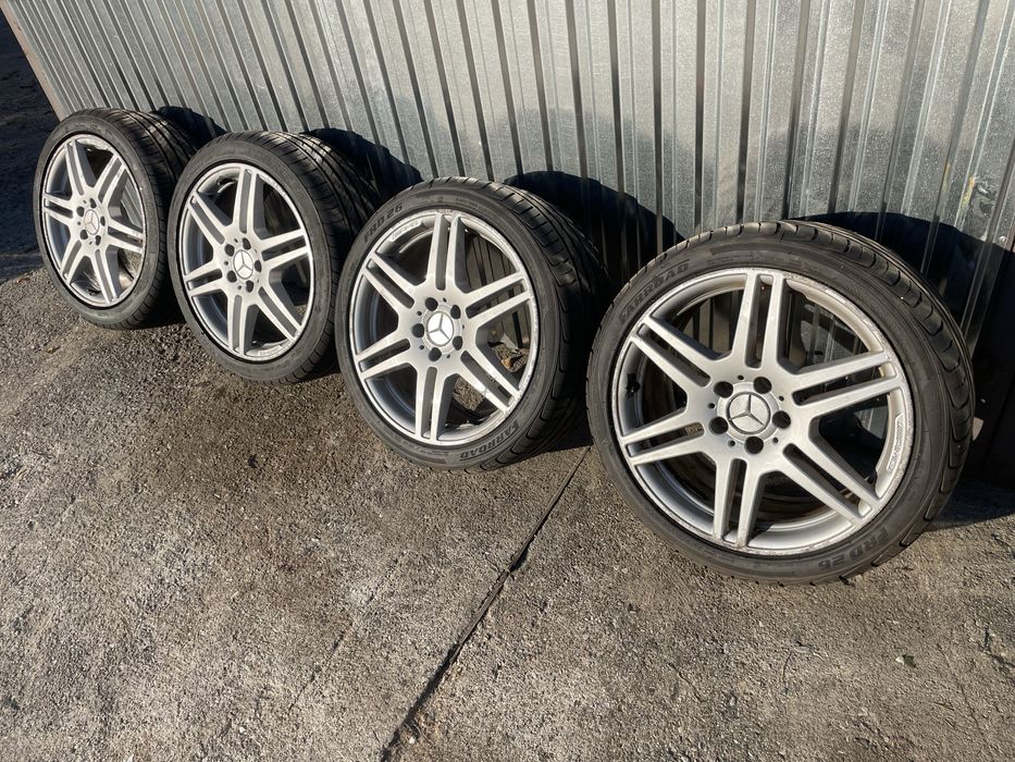 Felgi z oponami Wielosezonowymi Mercedes E klasa W212 R18 9J 8,5J AMG