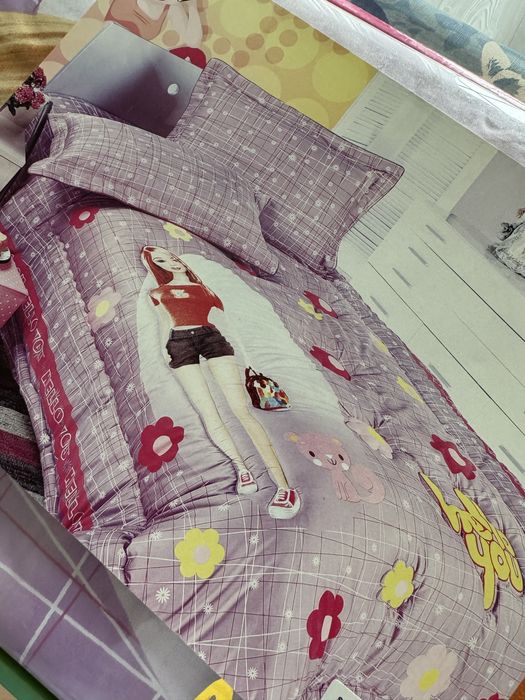 Комплект постільної білизни Барбі
