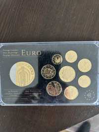 Serie de 9 moedas de Euro Andorra 2014