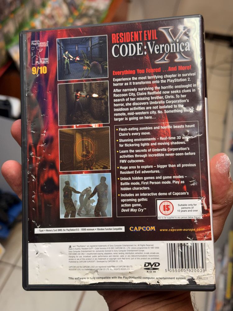Resident Evil: Code Veronica X PlayStation2 PS2 * Sklep Bytom