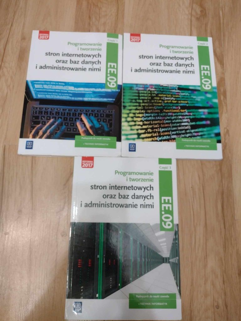 Programowanie i tworzenie stron internetowych oraz baz danych 3 części