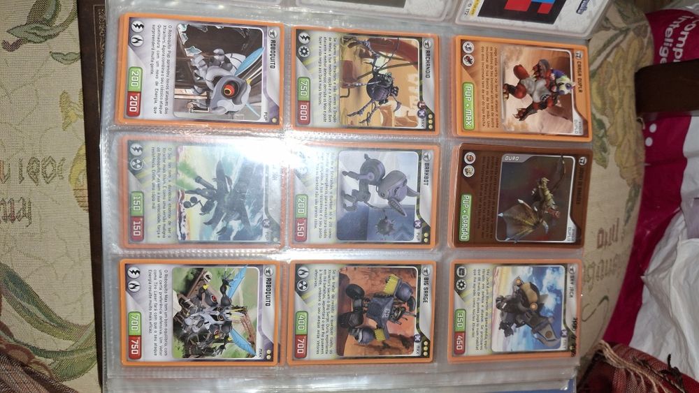 Invizimals nova aliança colecção cartas