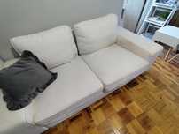 Sofa łóżko Ikea kanapa kivik meble biała wygodna