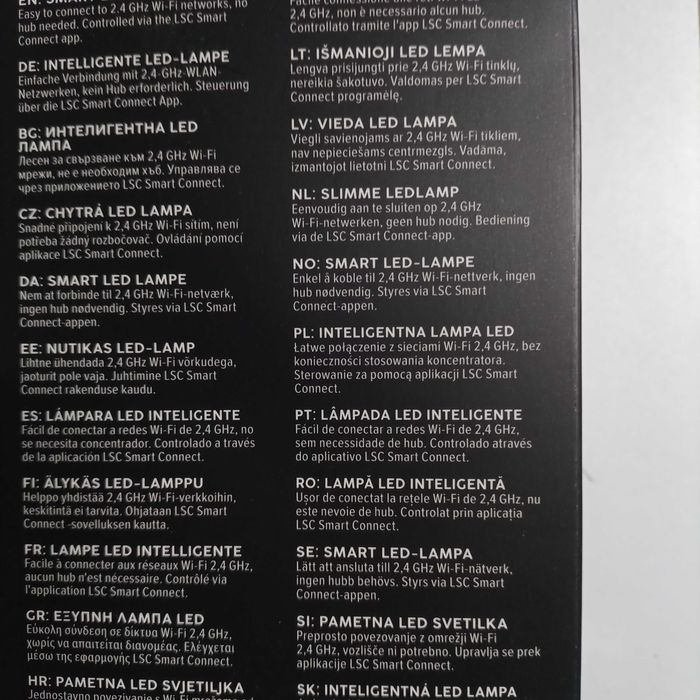 Inteligentna Żarówka dekoracyjna LSC Smart Connect
