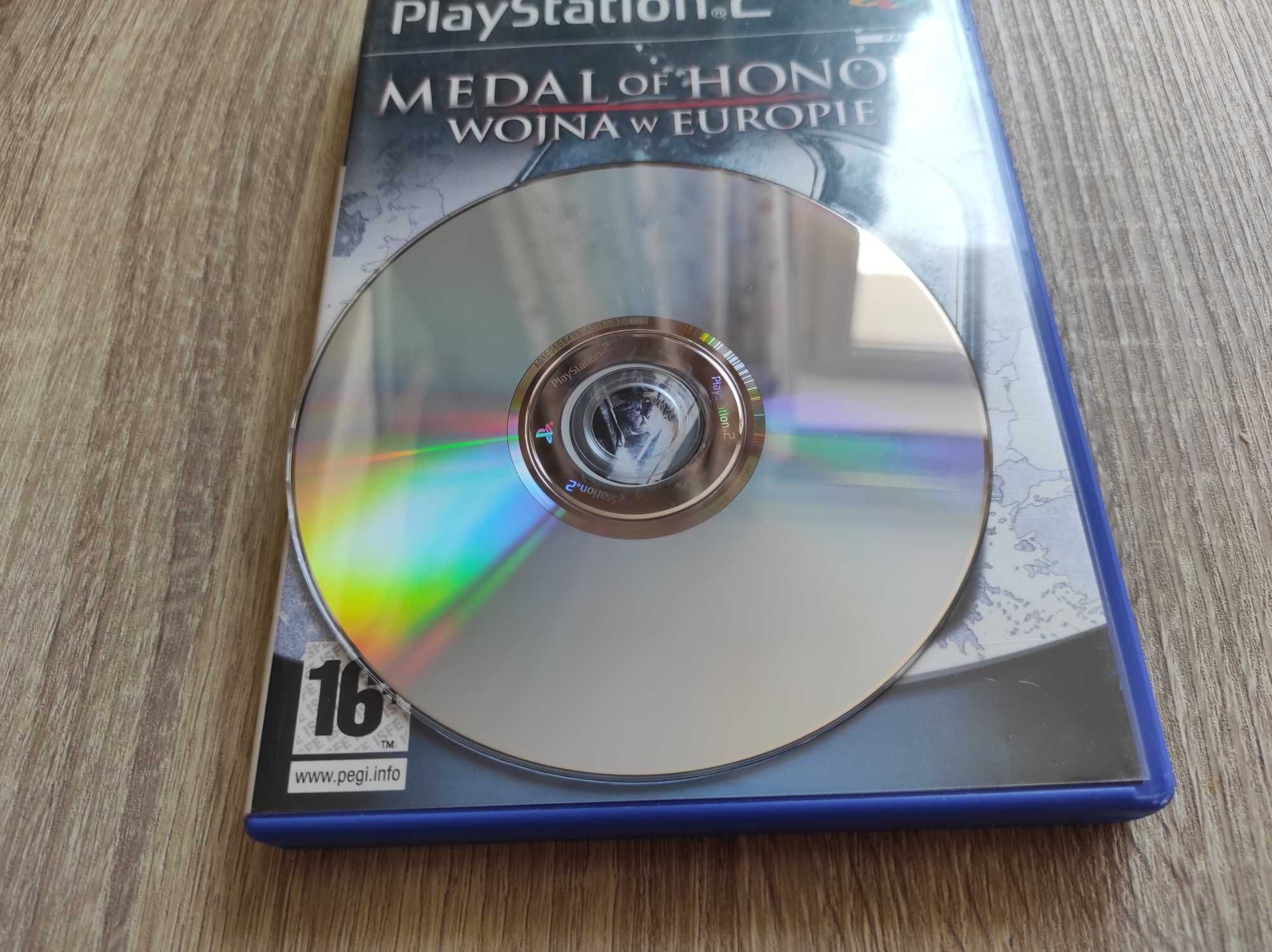 Medal of Honor Wojna w Europie European Assault PS2 - Stan Płyty BDB -