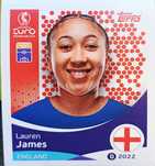 Topps UEFA Women’s Euro – Naklejka Lauren James
