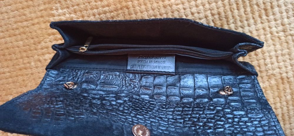 Шкіряний клатч Vera Pelle