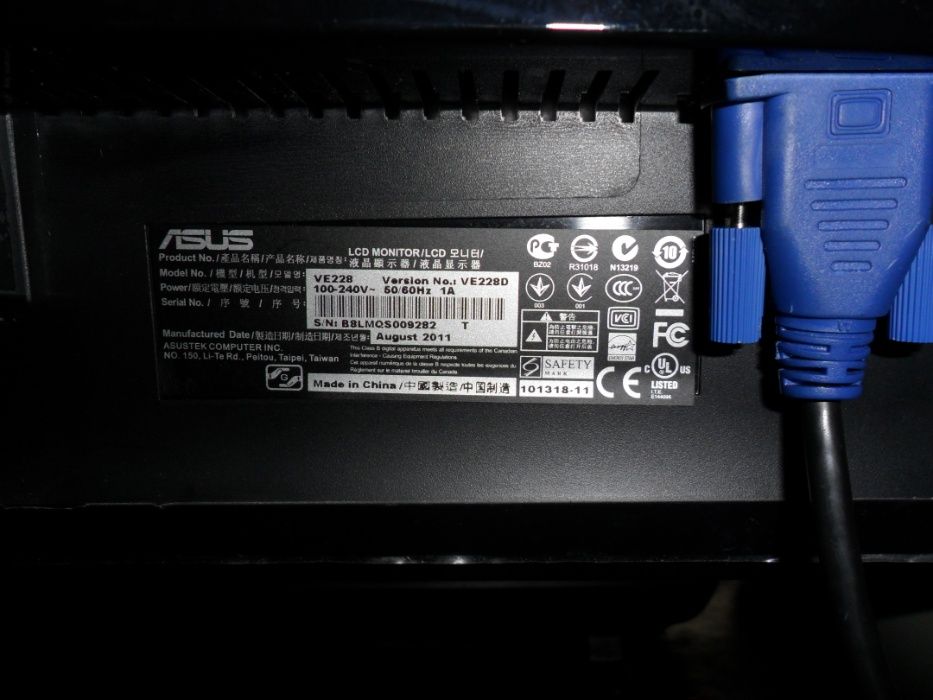 monitor ASUS 21,5