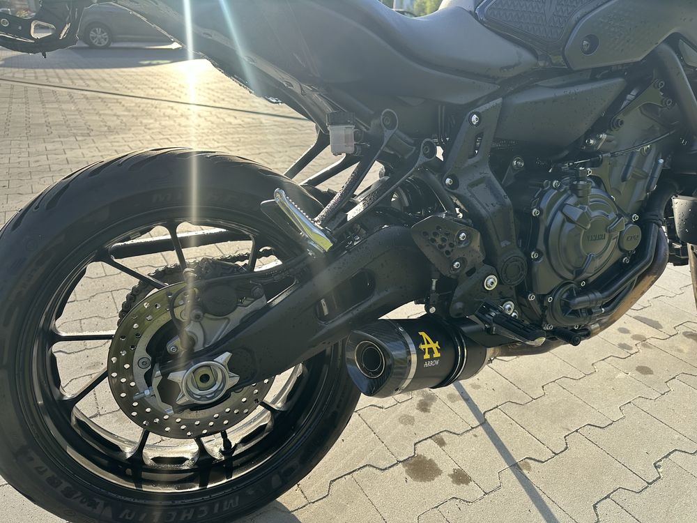 Yamaha MT07 rocznik 2023 mały przebieg