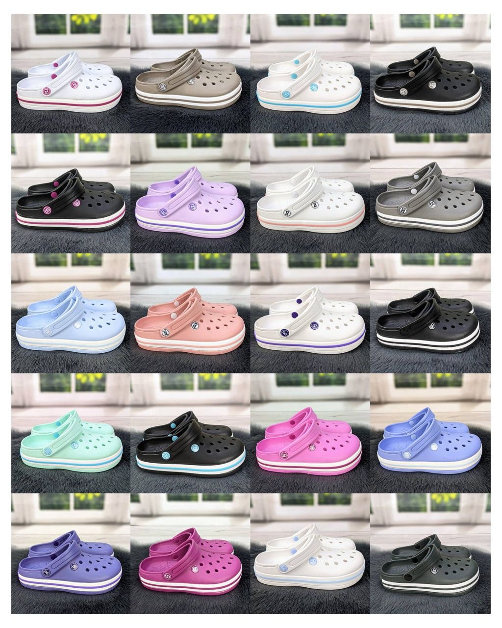 Крокси-сабо crocs жіночі Dago Style
