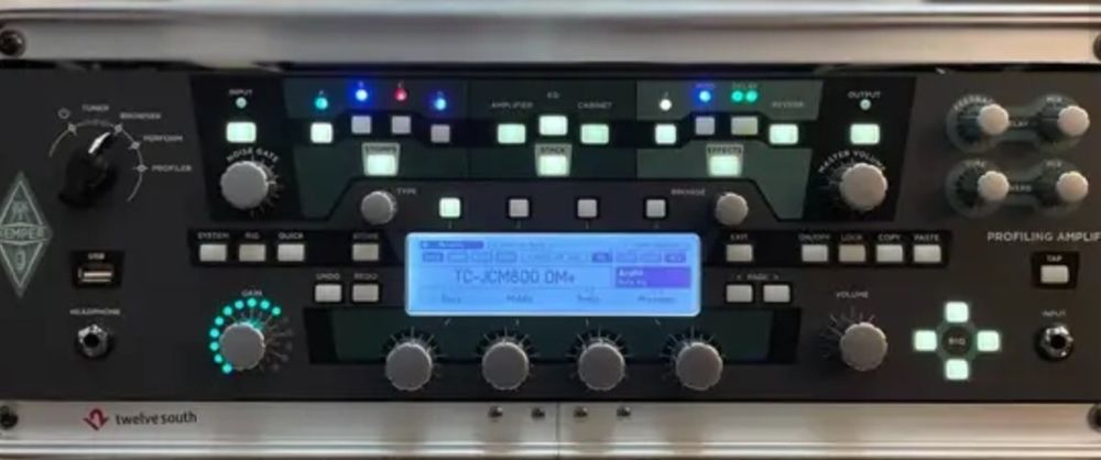 Kemper Profiling Rack Amplifier + Midi,  Ritter,Digi
