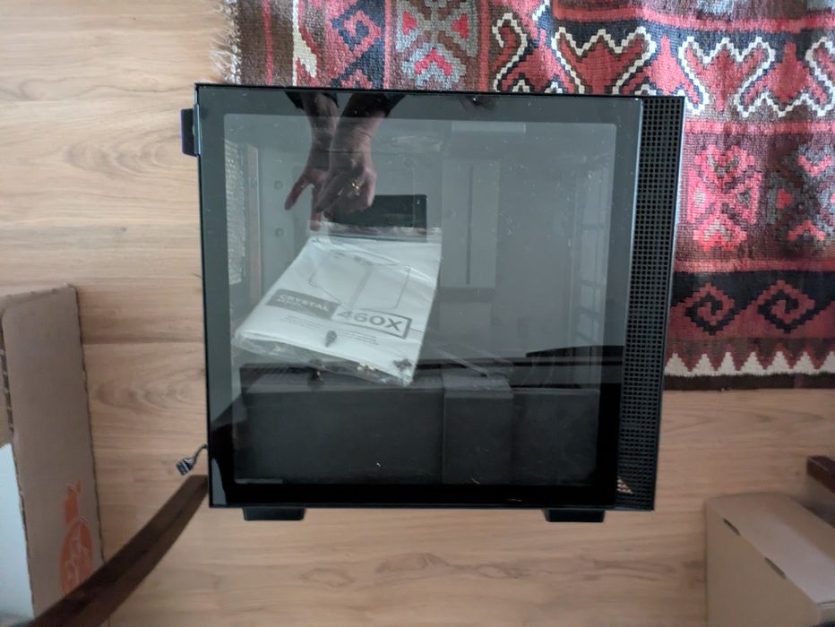 Caixa Pc Crystal 460X