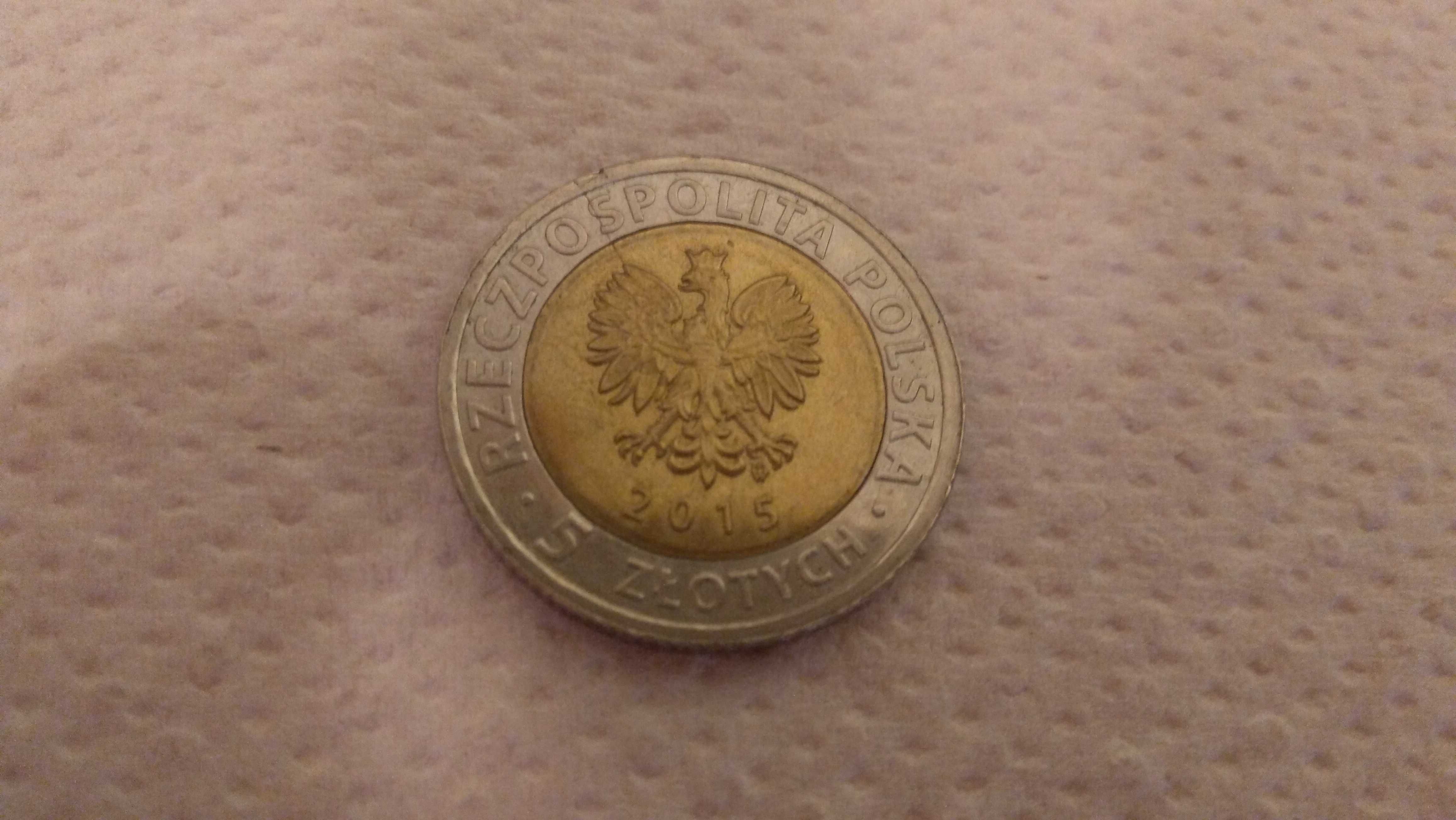 Moneta kolekcjonerska 5 zł Kanał Bydgoski