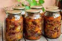 Домашняя консервация салаты, маринованные овощи, соусы 0,5 л