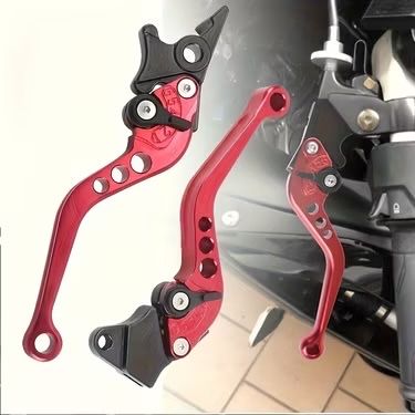 Курки для мотоцикла (гальмо щеплення) червоні