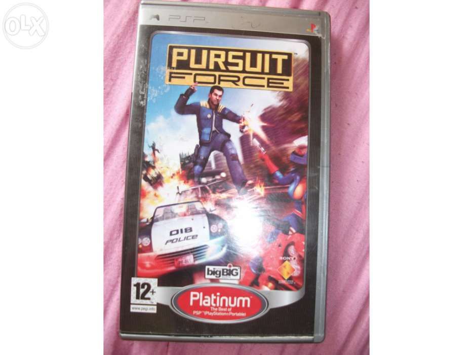 Jogo Pursuit Force psp