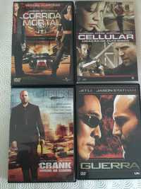 Diversos DVD's com Actor Jason Statham