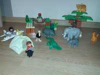 Klocki Lego Duplo 6156 fotoSafari zoo zwierzęta słoń hipo tiger samolo