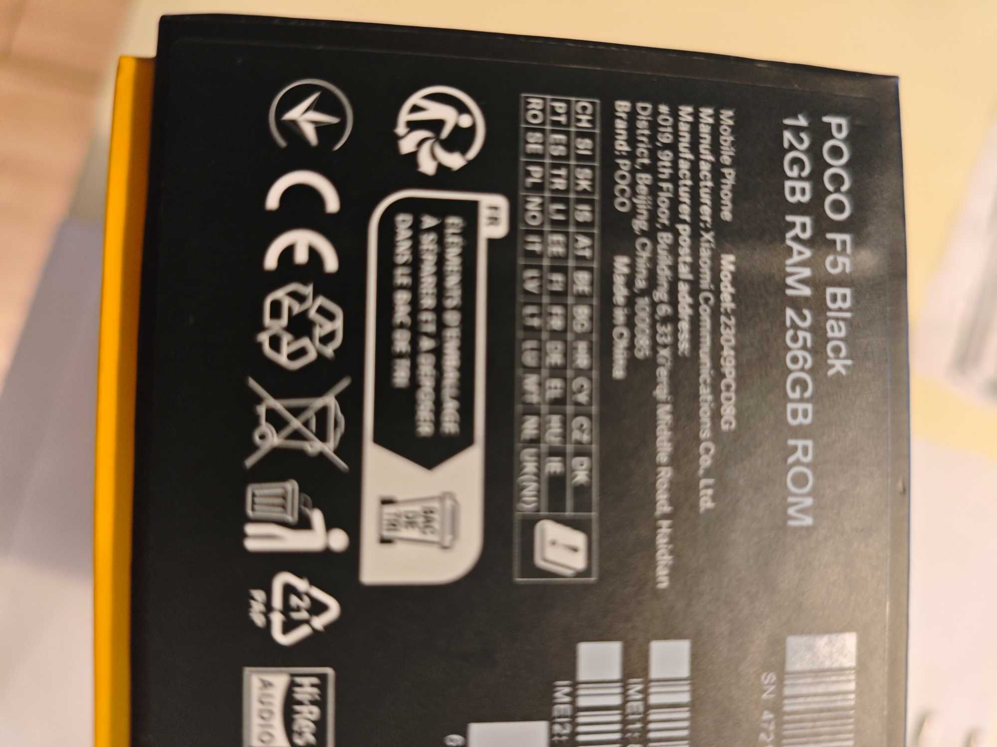 Poco F5 12/256 bez rys, zadrapań