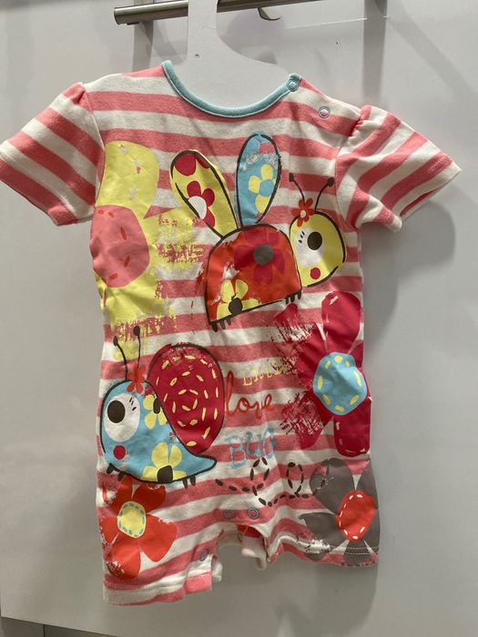 Macacão verão, bebé menina