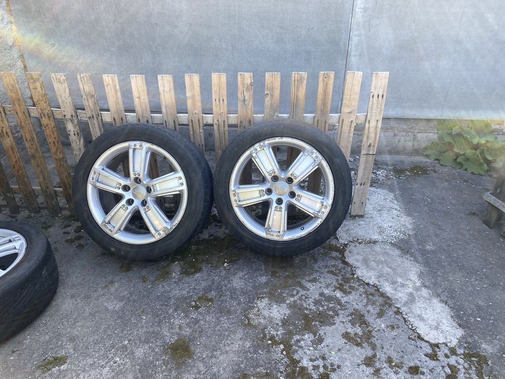 Диски audi r20 5 120 с резиной  оригинал audi volkswagen vag
