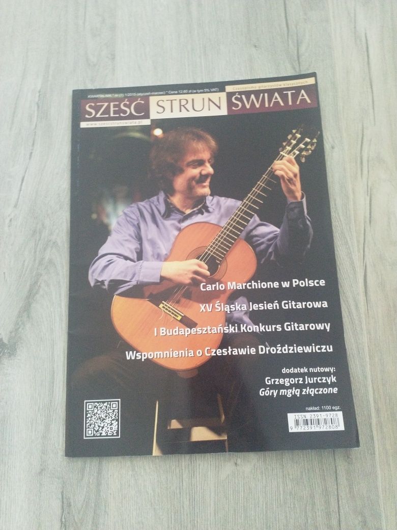 gazeta "sześć strun świata" ||| muzyka gitara klasyczna nuty