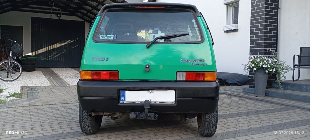 KLASYK Fiat Cinquecento 900 Światła LED- Po Konserwacji Podwozia!