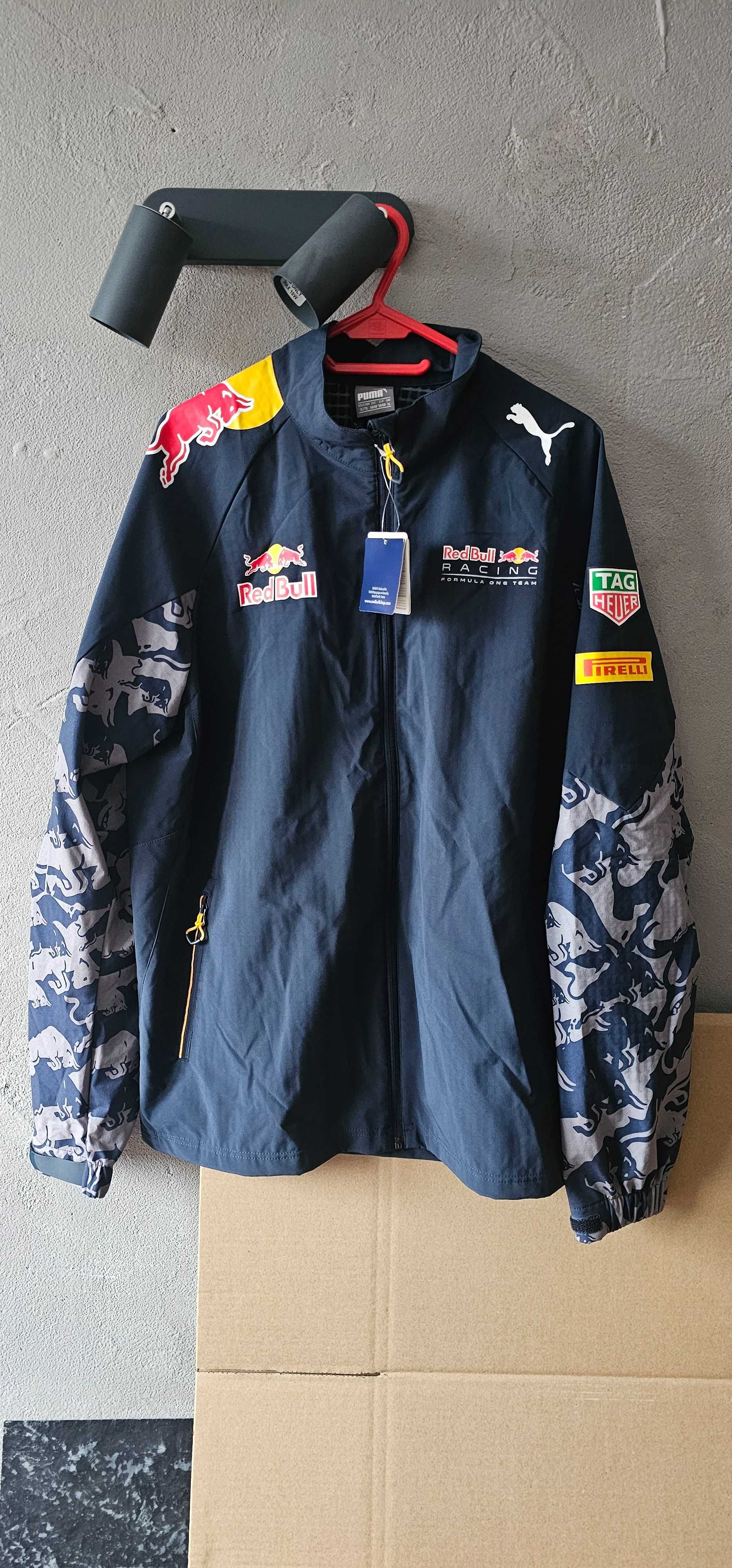 Kurtka męska Puma Red Bull sygnowana sponsorami F1