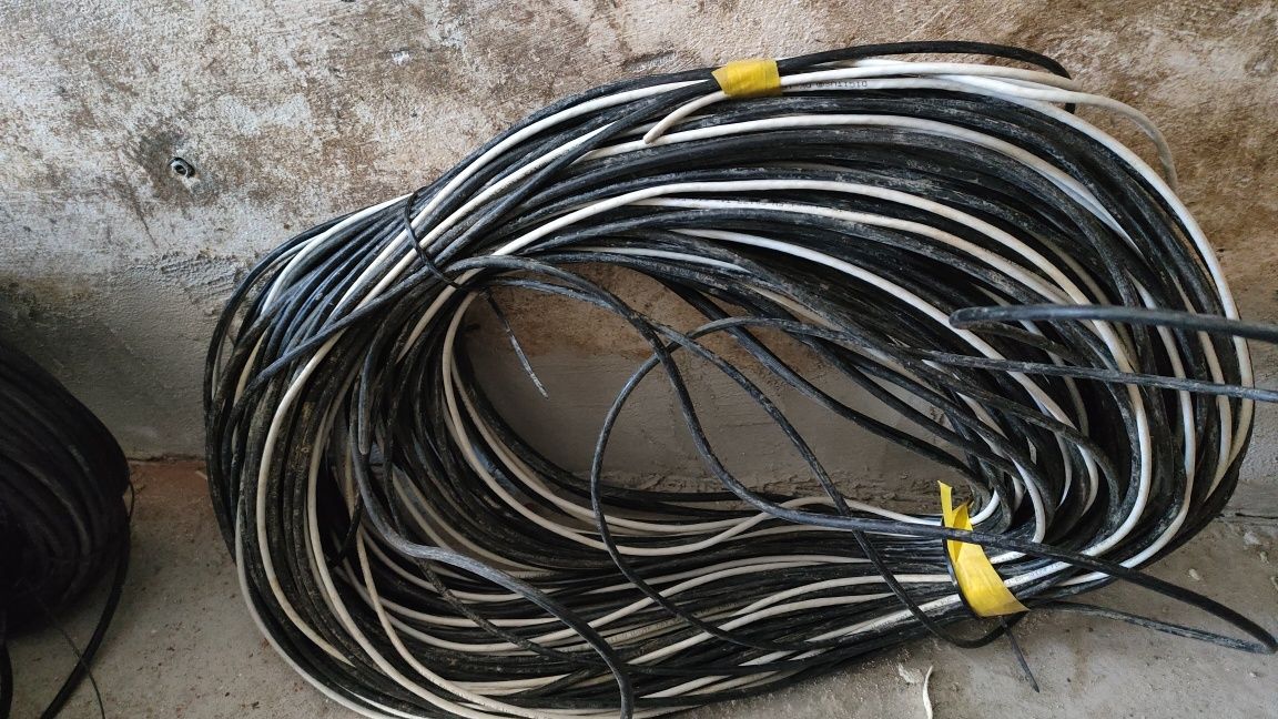 Kabel żel  internetowy 5e i elektryk siła 32m 45m 35m 50m