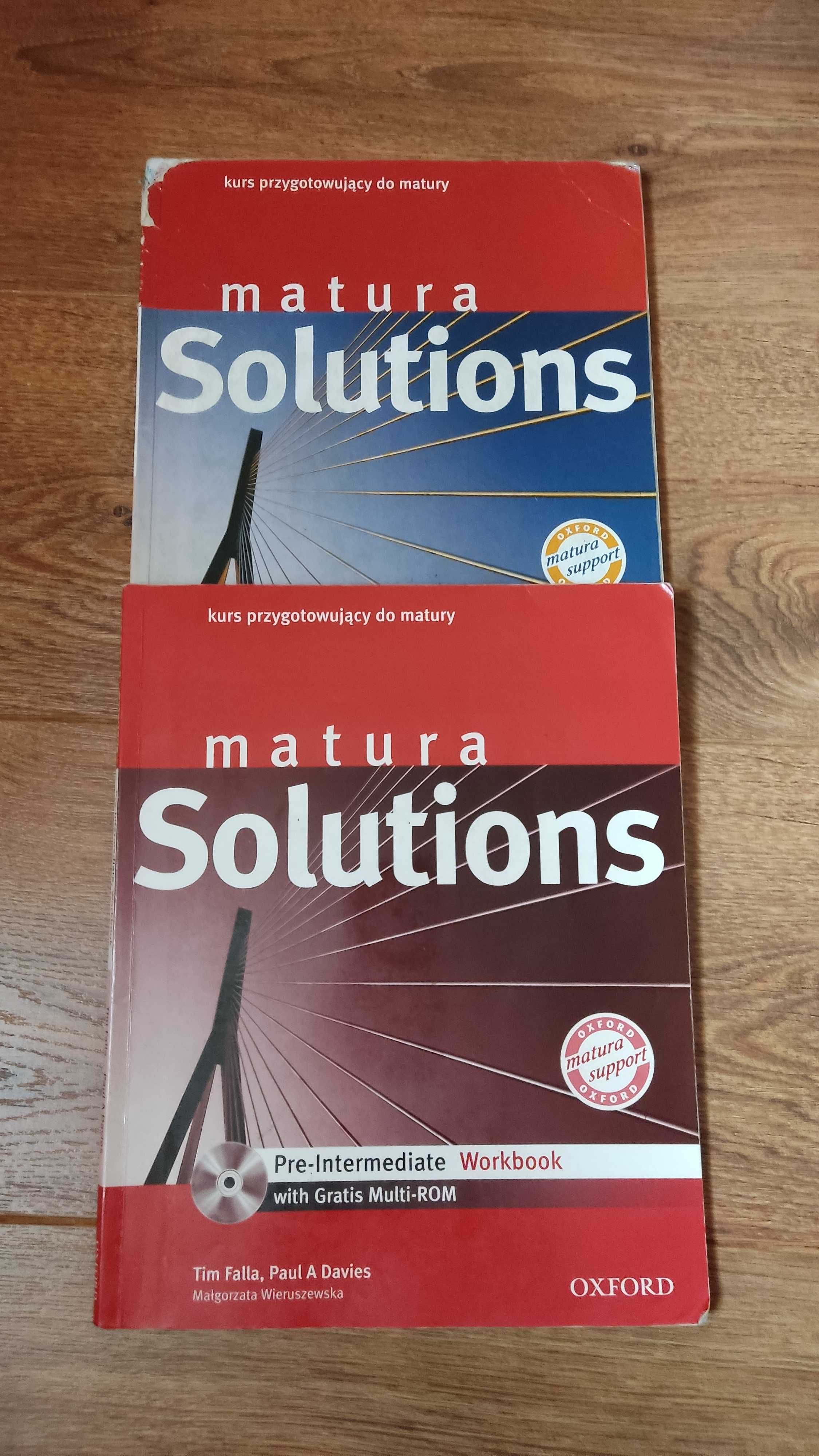 Matura solutions podręcznik+ ćwiczenia - kurs przygotowujący do matury