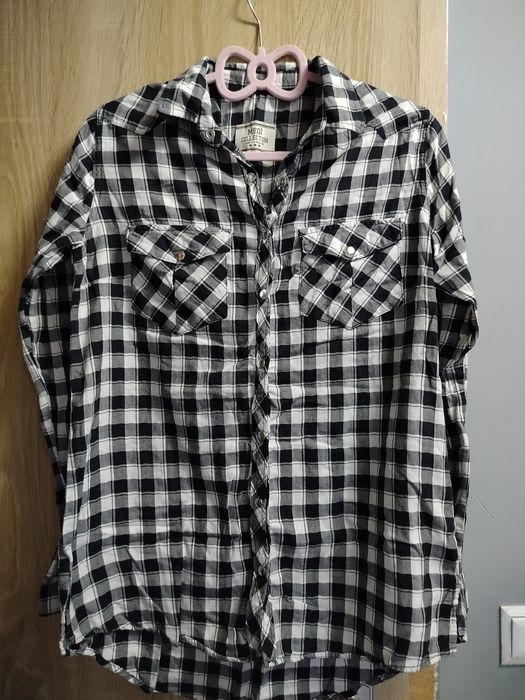 Damska koszula w kratę r L/ XL