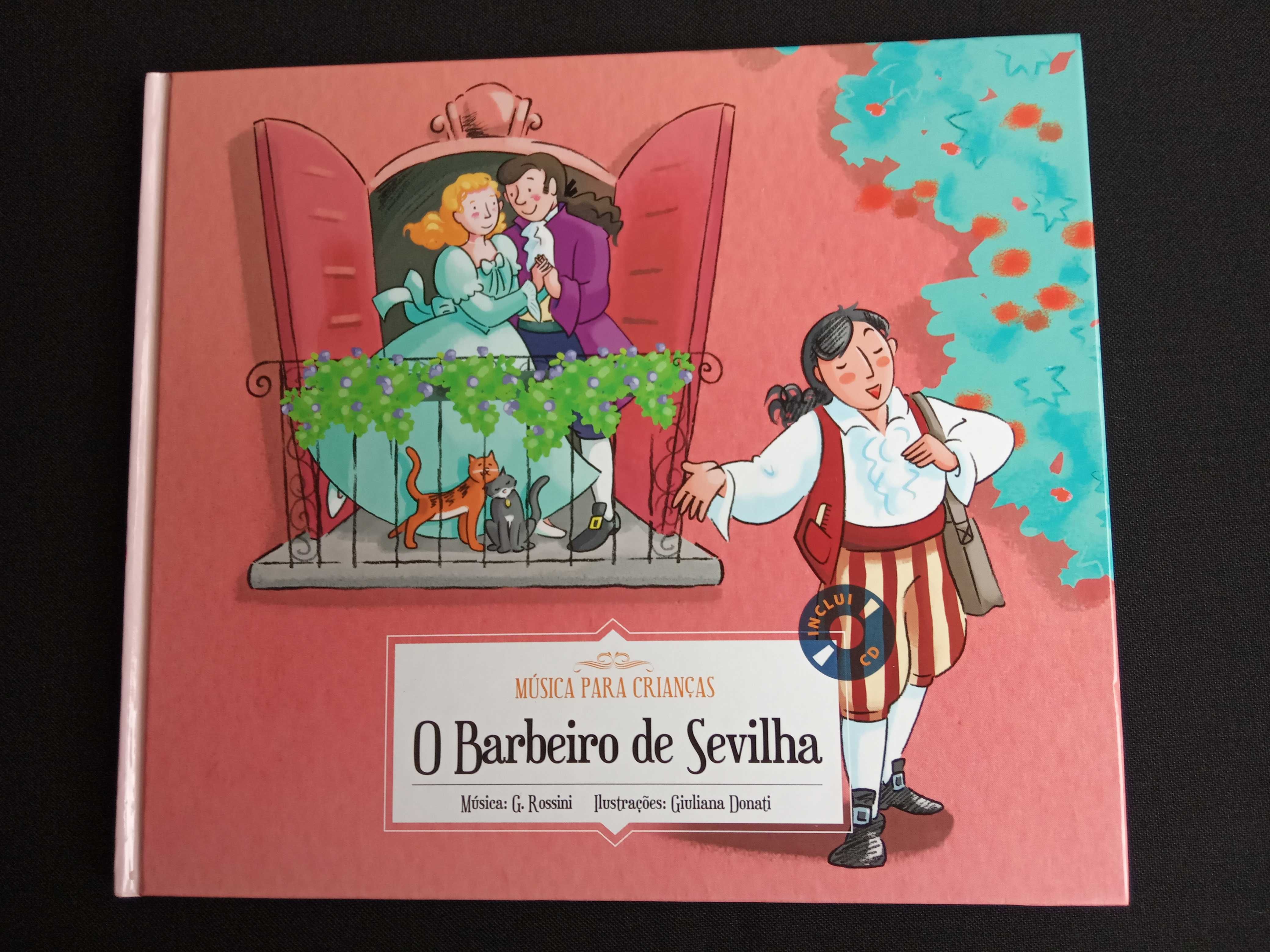 Barbeiro de Sevilha e Aida - Livro+CD